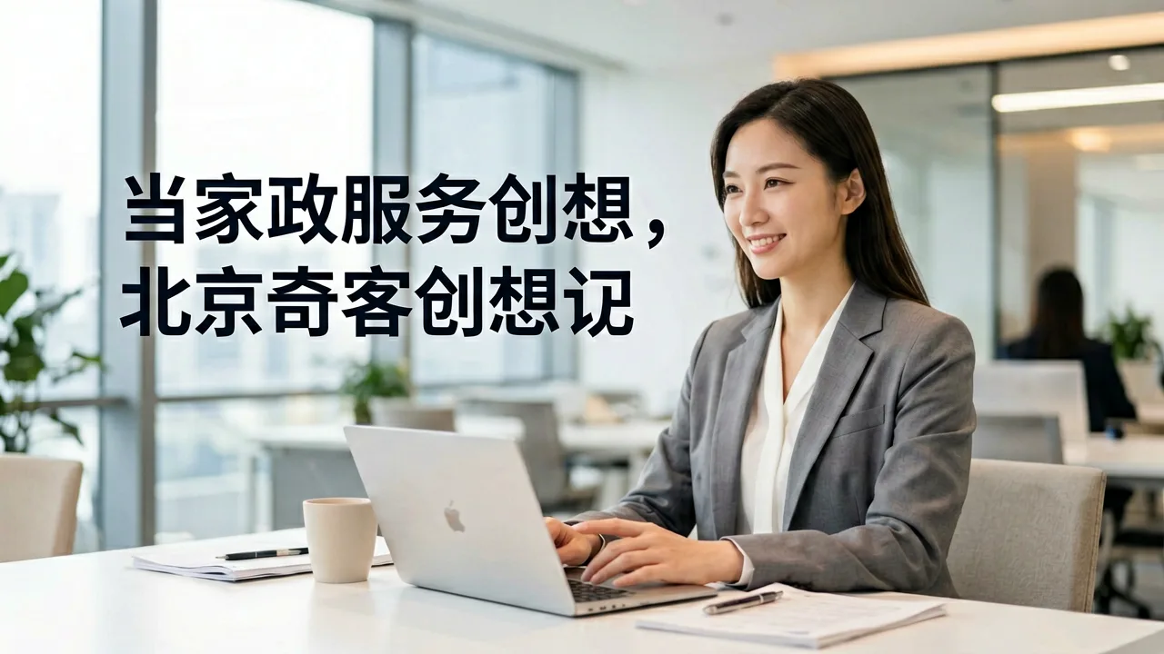 当家政服务遇上数字升级，北京奇客创想让技术不再遥远