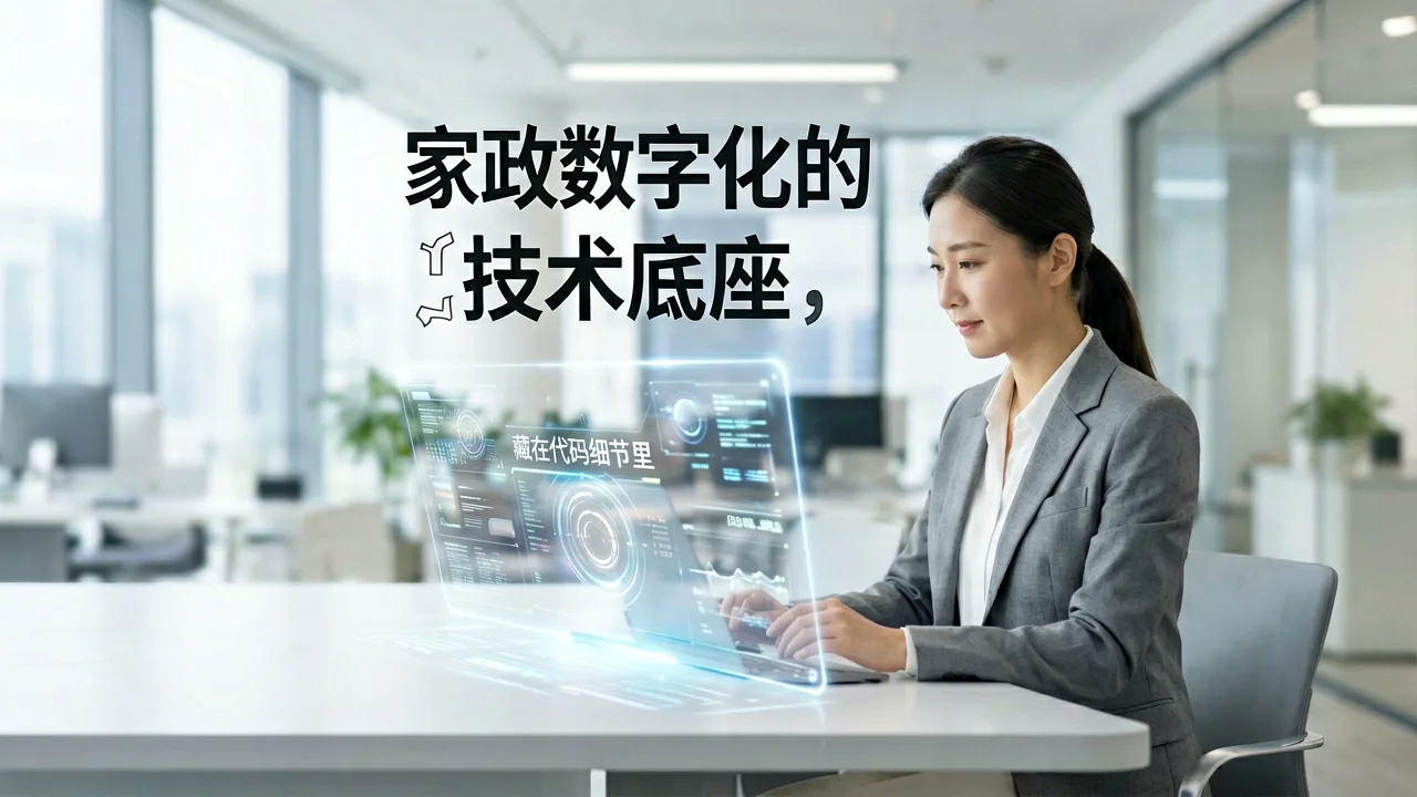 家政数字化的技术底座,藏在代码细节里